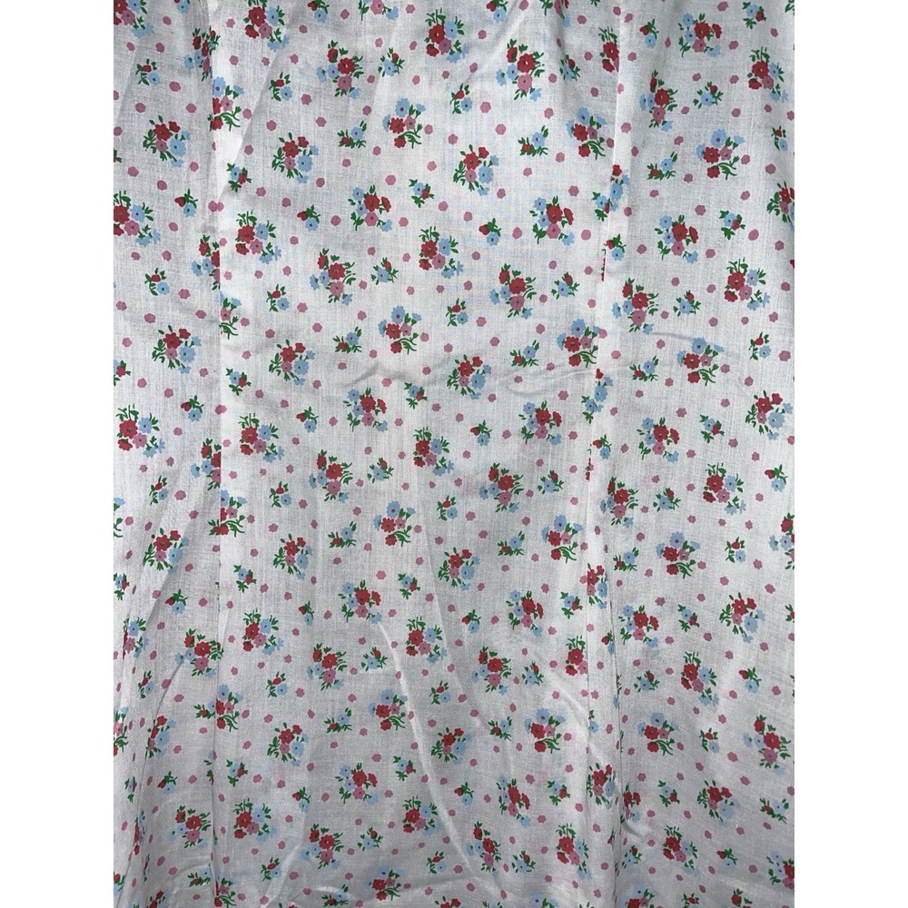 Vtg 1970s Fashion First M Smoller Co Floral Zip Front Shift Dress Size 20.5 Plus - Picture 7 of 7